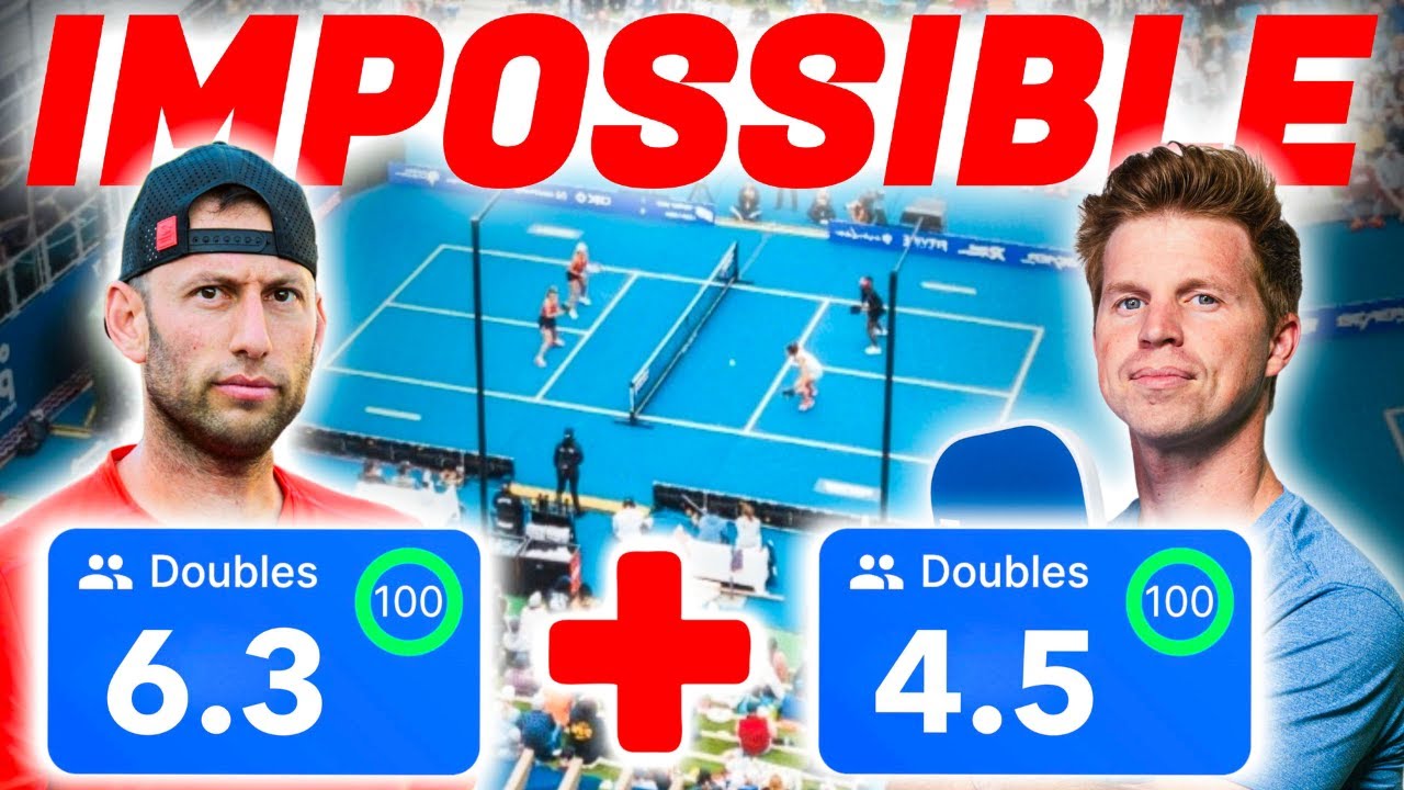 Я убедил игрока 6.3 сыграть со мной в профессиональном турнире! (@thatpickleballguy)