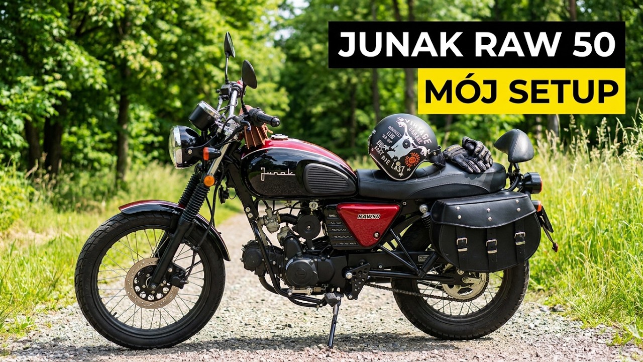 Junak RAW 50 - prezentacja i akcesoria