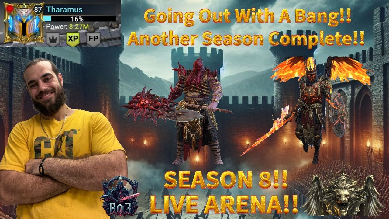 LIVE ARENA!! SEASON 8!! Going Out With A Bang!! Another Season Complete!! LETS GO!!