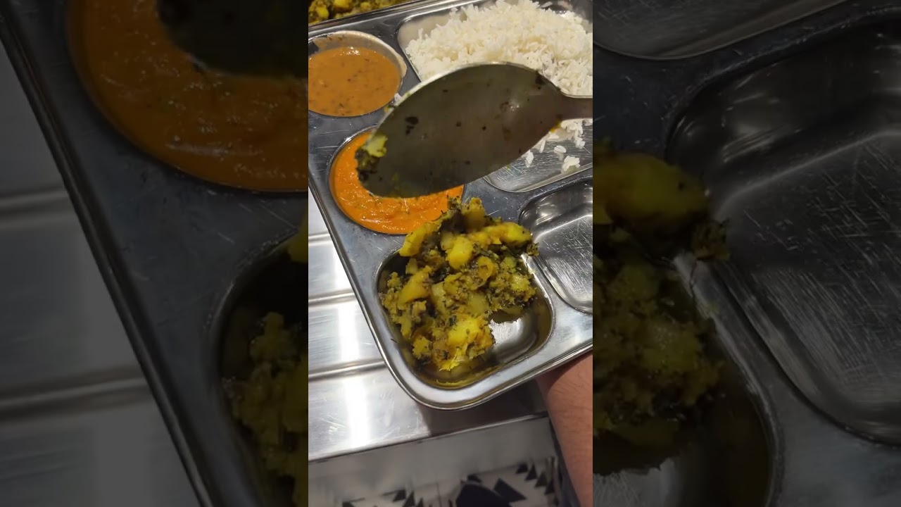 Office Ka Unlimited Food 🤤Office Food Vlog😋#shorts #unlimitedfood #thali #office #Motukithali