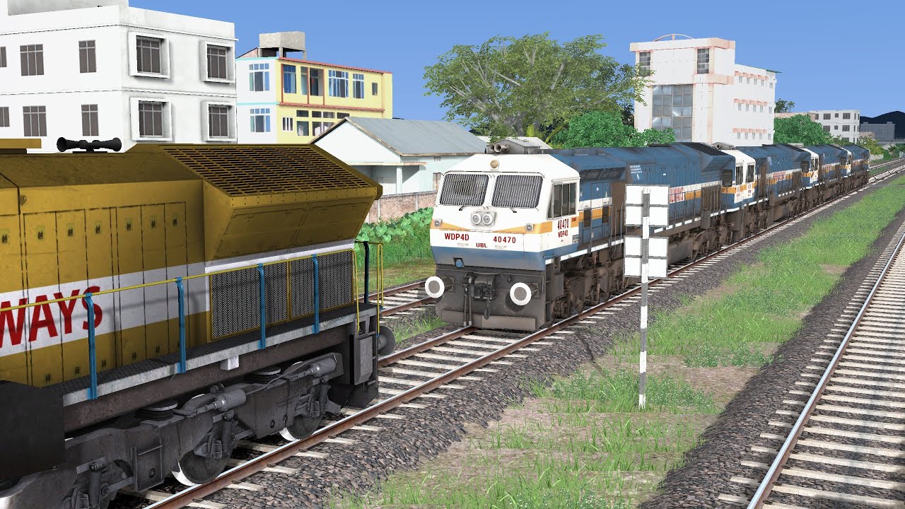 4 WDP4D COUPLING 4 WDG4 & WDG4D AT MAIN LINE - BUZY LINE DISTURBED