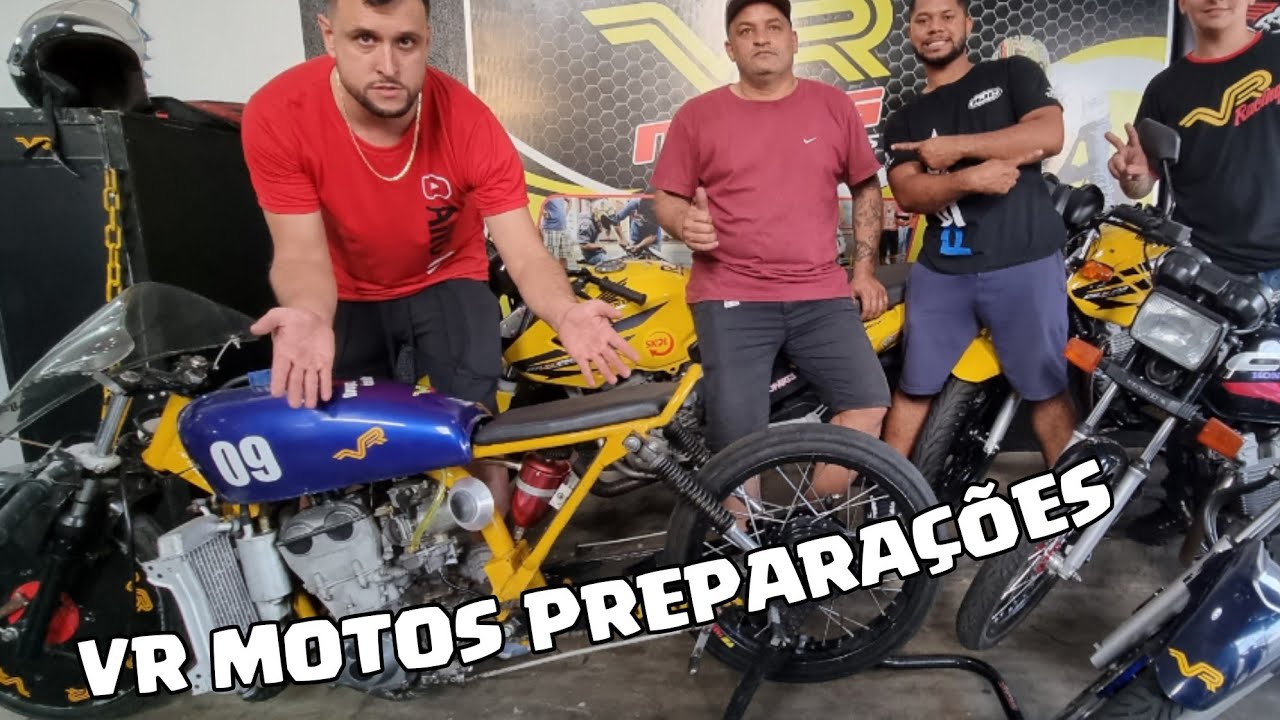 VR PREPARAÇOES! NEGO BALA ANDO NAS MOTOS DE ARRANCADA DO VEI DO RIO