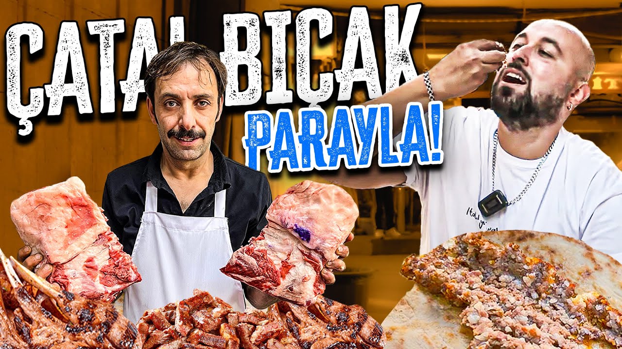 BURADA HERŞEY KAĞITTA SERVİS EDİLİYOR! ÇATAL BIÇAK PARAYLA SATILIYOR! KASAP SELÇUK