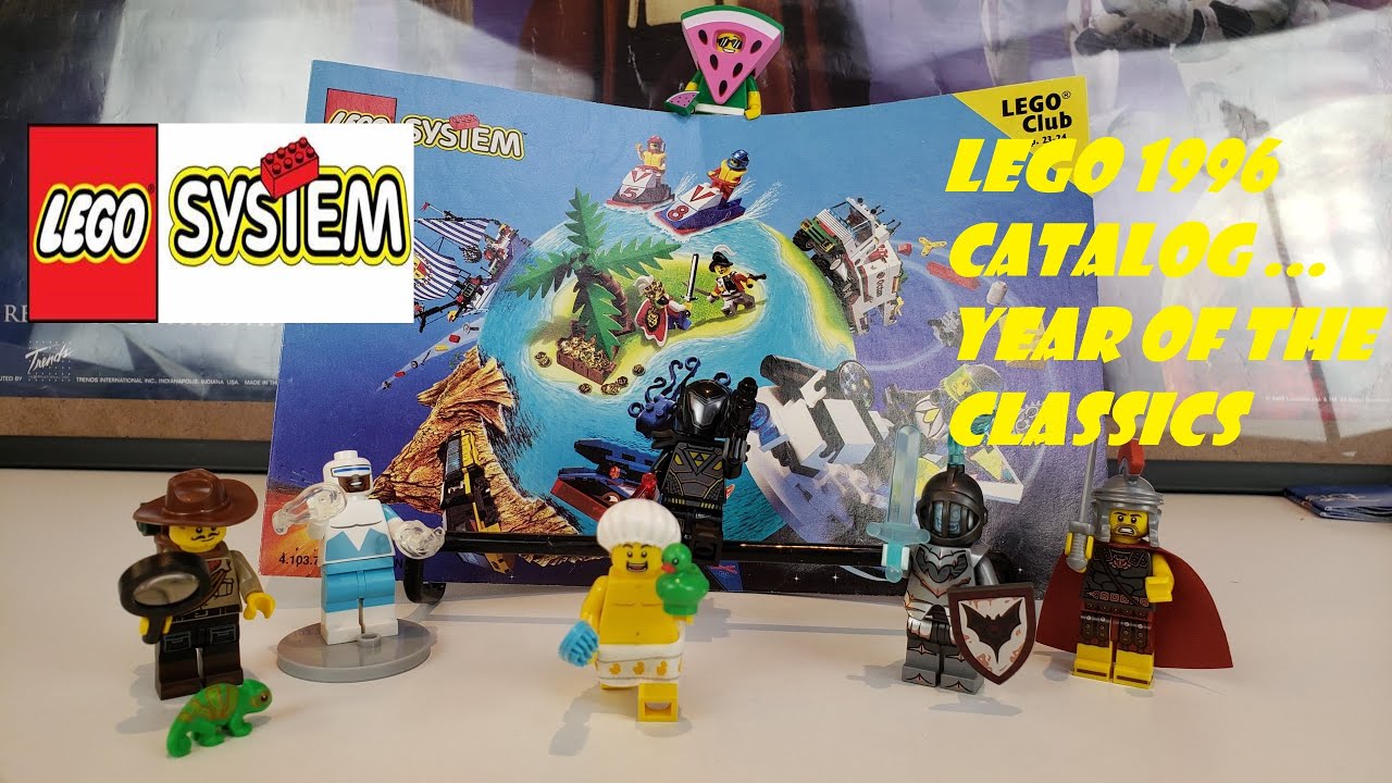 LEGO 1996 Catalog Space, Castle, Pirates, City... the Year of the Classics