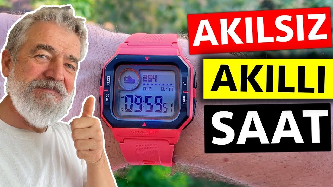 Amazfit Neo Retro Akıllı Saat incelemesi