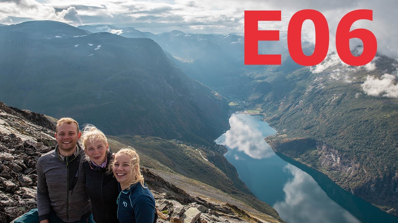 NORVĒĢIJA E06 GEITFONNEGGA (1453m) GEIRANGERFJORD