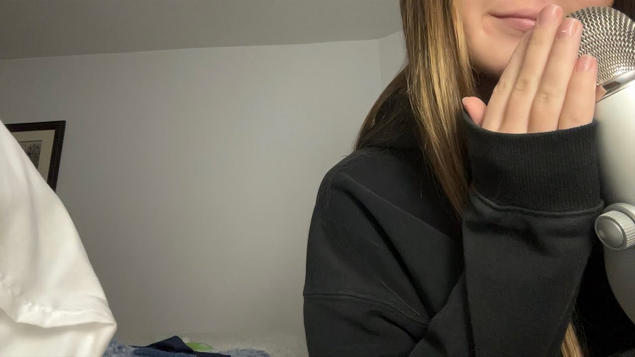 my FIRST asmr video in french🇫🇷! 