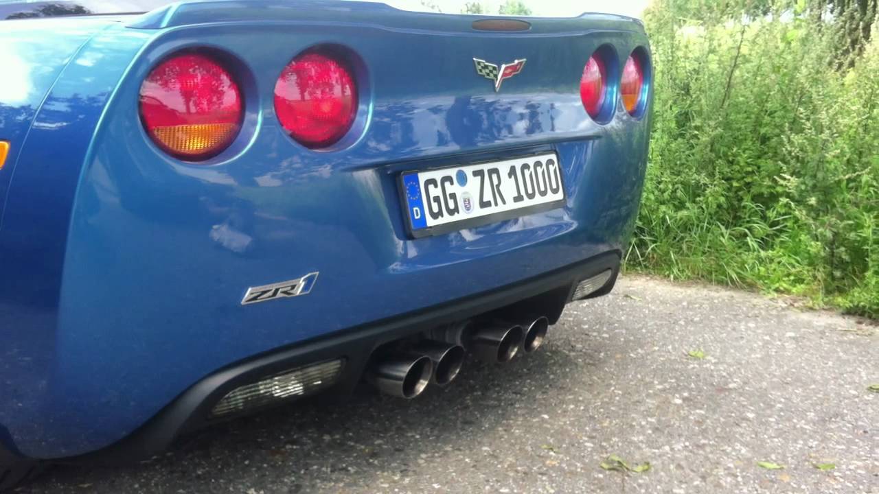 Corvette ZR1 engine sound
