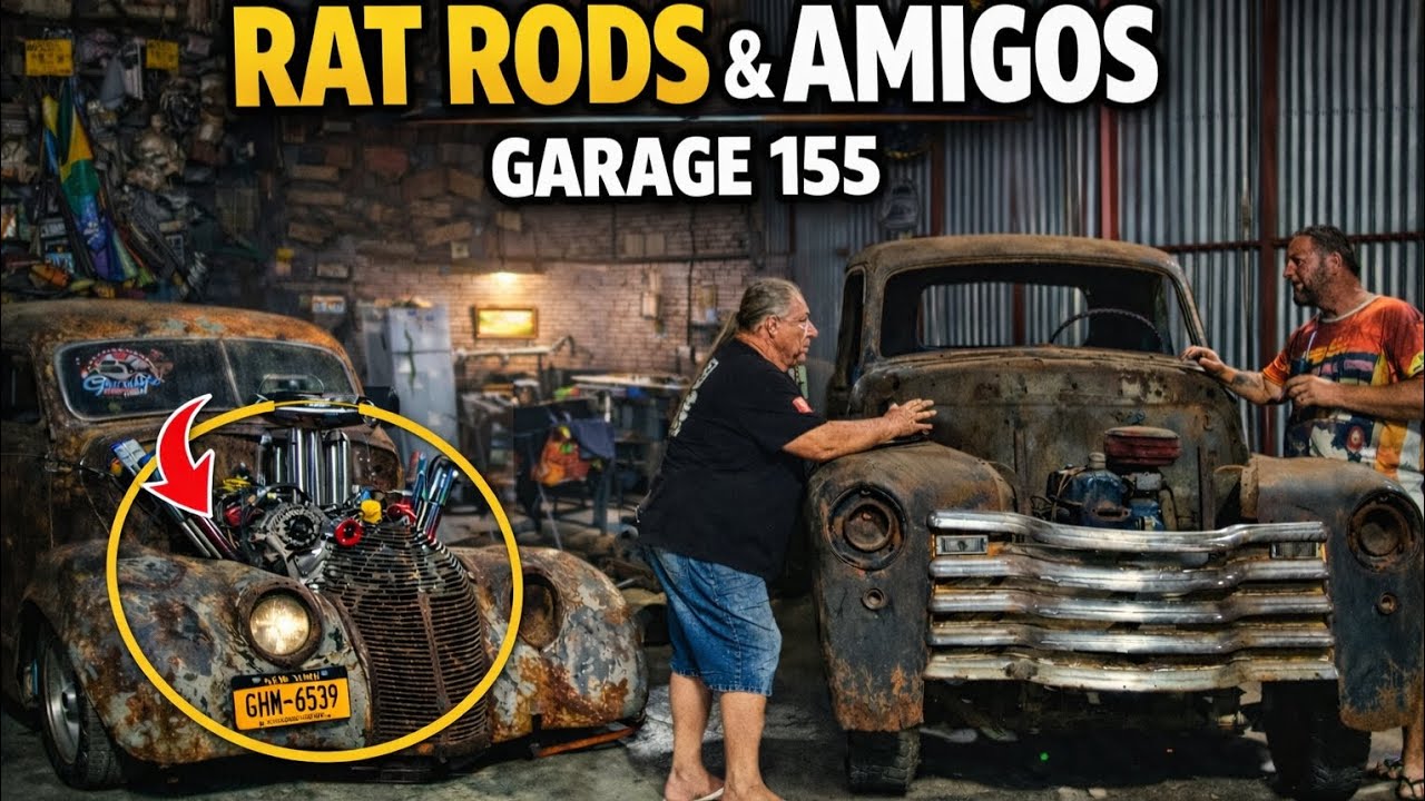 Rat Rods and Friends at Garage 155