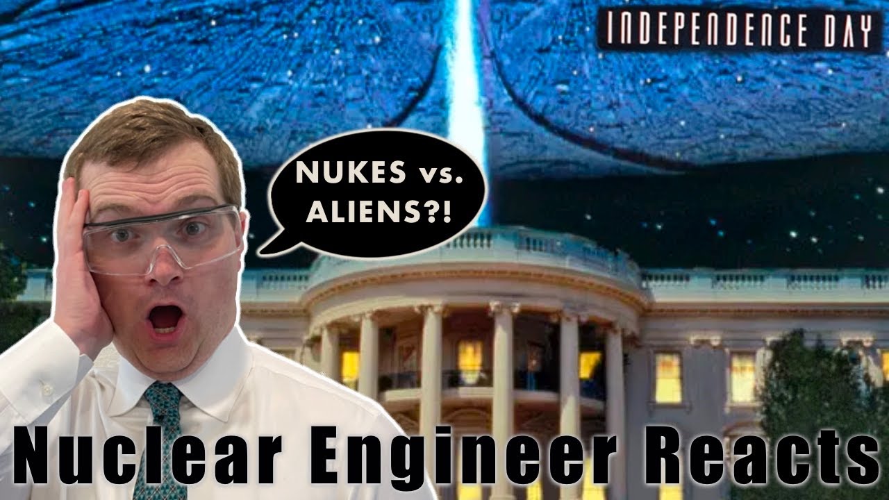Can Nukes Realistically Defeat ALIENS? - Nuclear Engineer Reacts to Independence Day