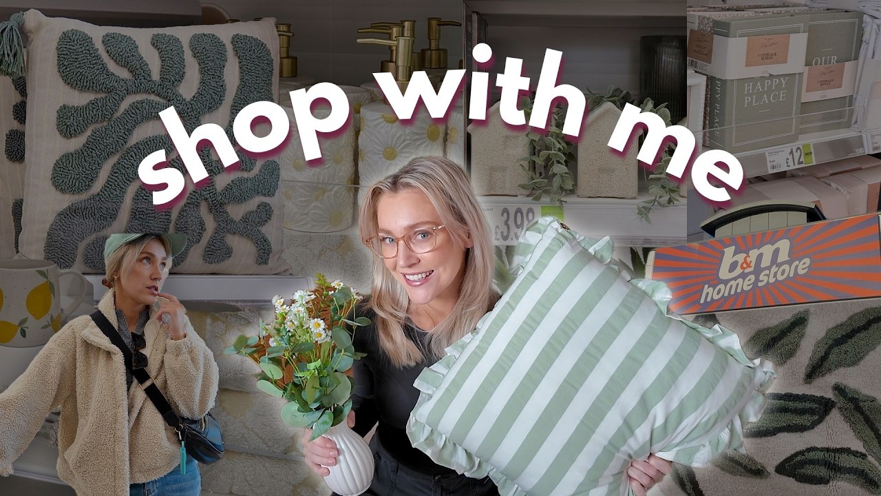 shop with me at B&M, Dunelm, Ikea & Asda 2025 | Homeware Haul🛒🏠🛍️