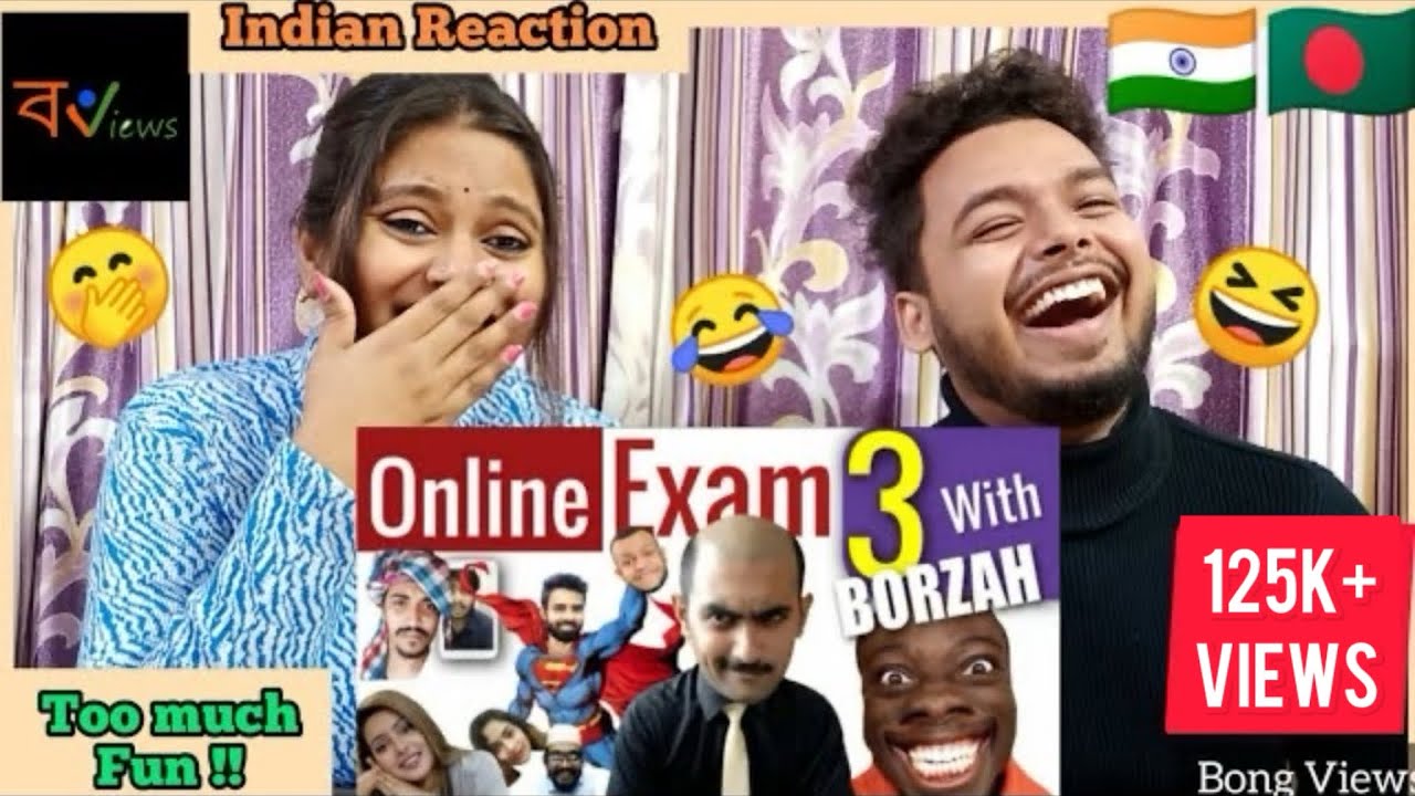 Indian Reaction on | Online Exam Part-3 |  Funny Video | Private University | Bangladesh