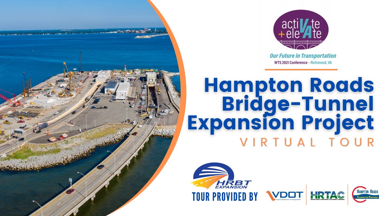 VDOT HRBT Expansion Virtual Tour Video