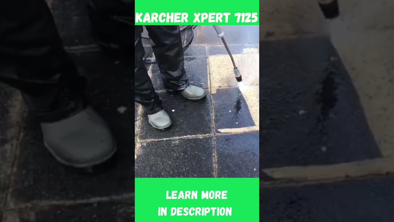 Karcher Xpert 7125 Powerful Stain Removal for Driveway Patio Decking 💦 💦💦 Washing #shorts