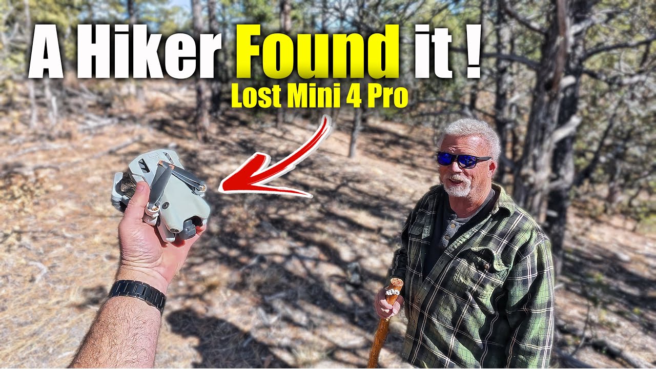 A Hiker FOUND My Lost DJI Mini 4 Pro Drone! Does it Work After 2 Years of Brutal Seasons?