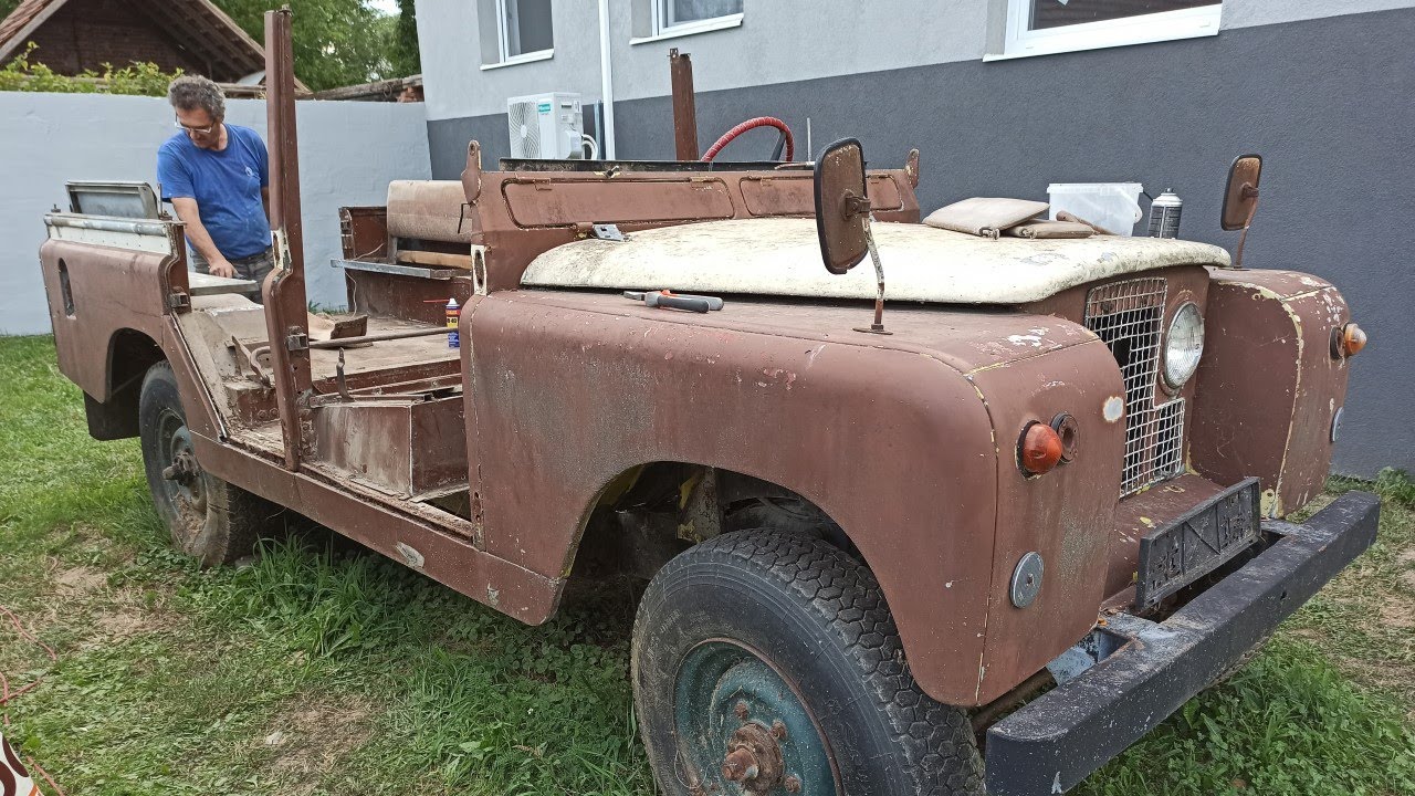 Door Frames Complete Land Rover Series 2a Restoration Part 13