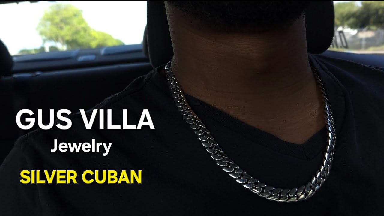 GusVilla Jewelry Silver Cuban Link Chain: 2-Year Durability review