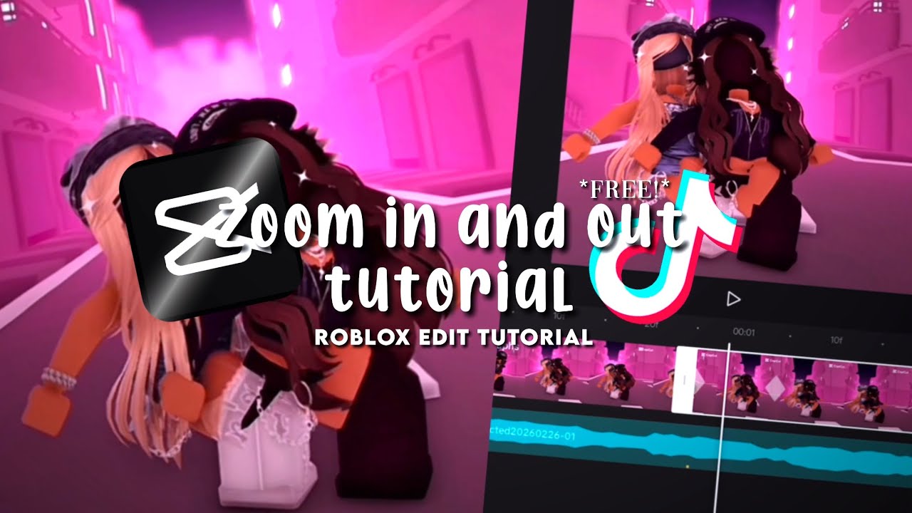 *FREE* ZOOM IN AND OUT ROBLOX EDIT TUTORIAL!! 💥 // NotCrazyCallie