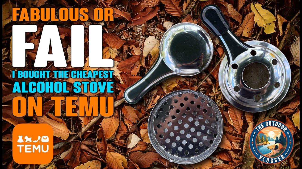 Fabulous or FAIL - I bought the cheapest alcohol stove on Temu