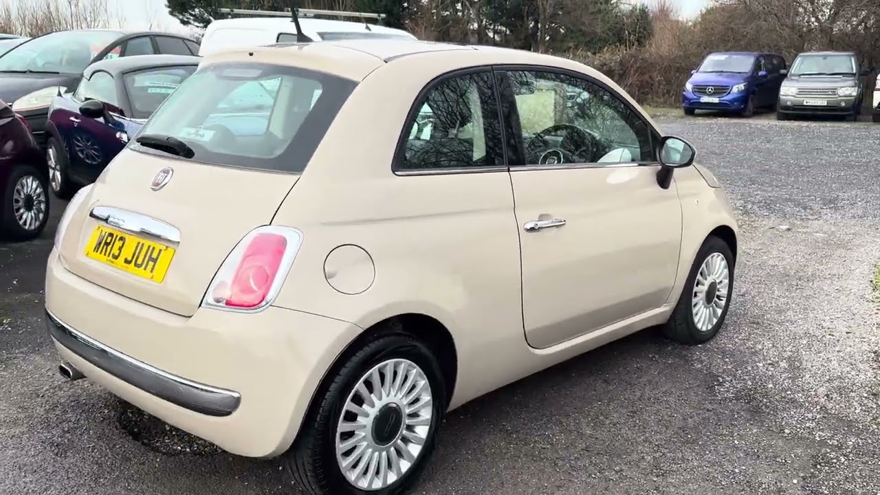 2013 Fiat 500 1.2 lounge ulez￼ free