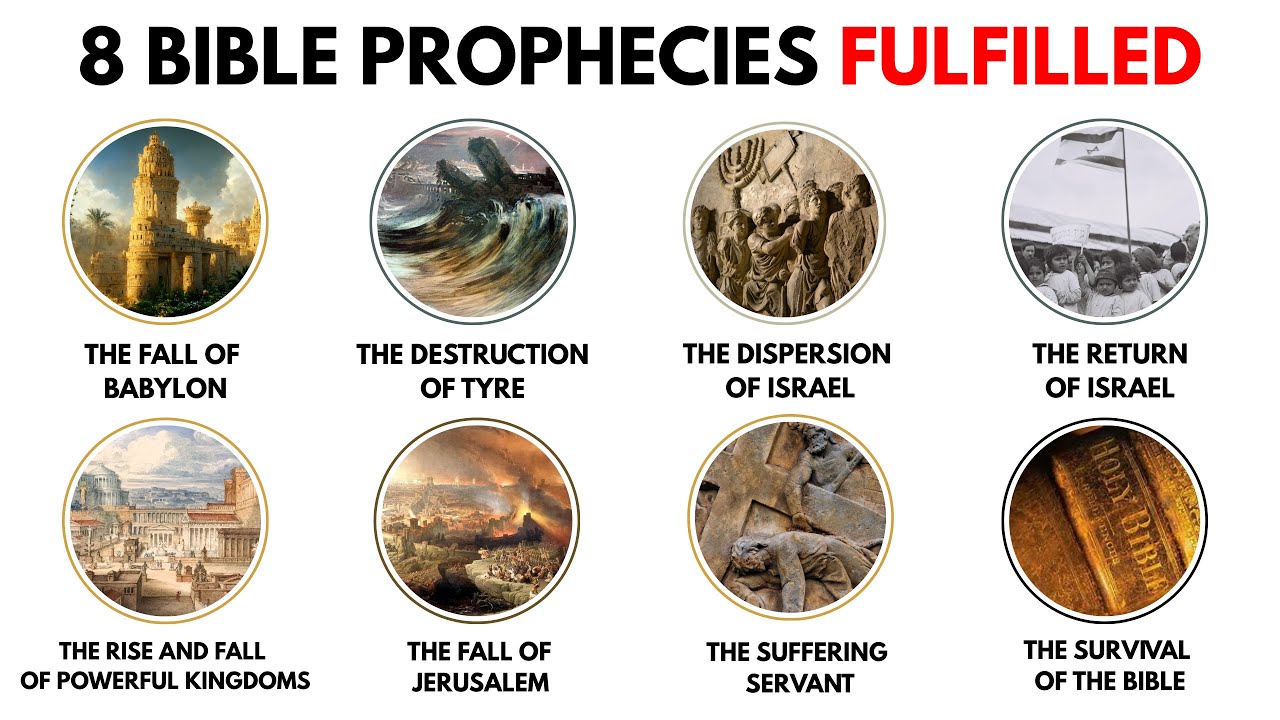 8 библейских пророчеств, которые сбылись. Объяснение. #ПророчествоИсполнилось #БогДержитСвоиОбеща...