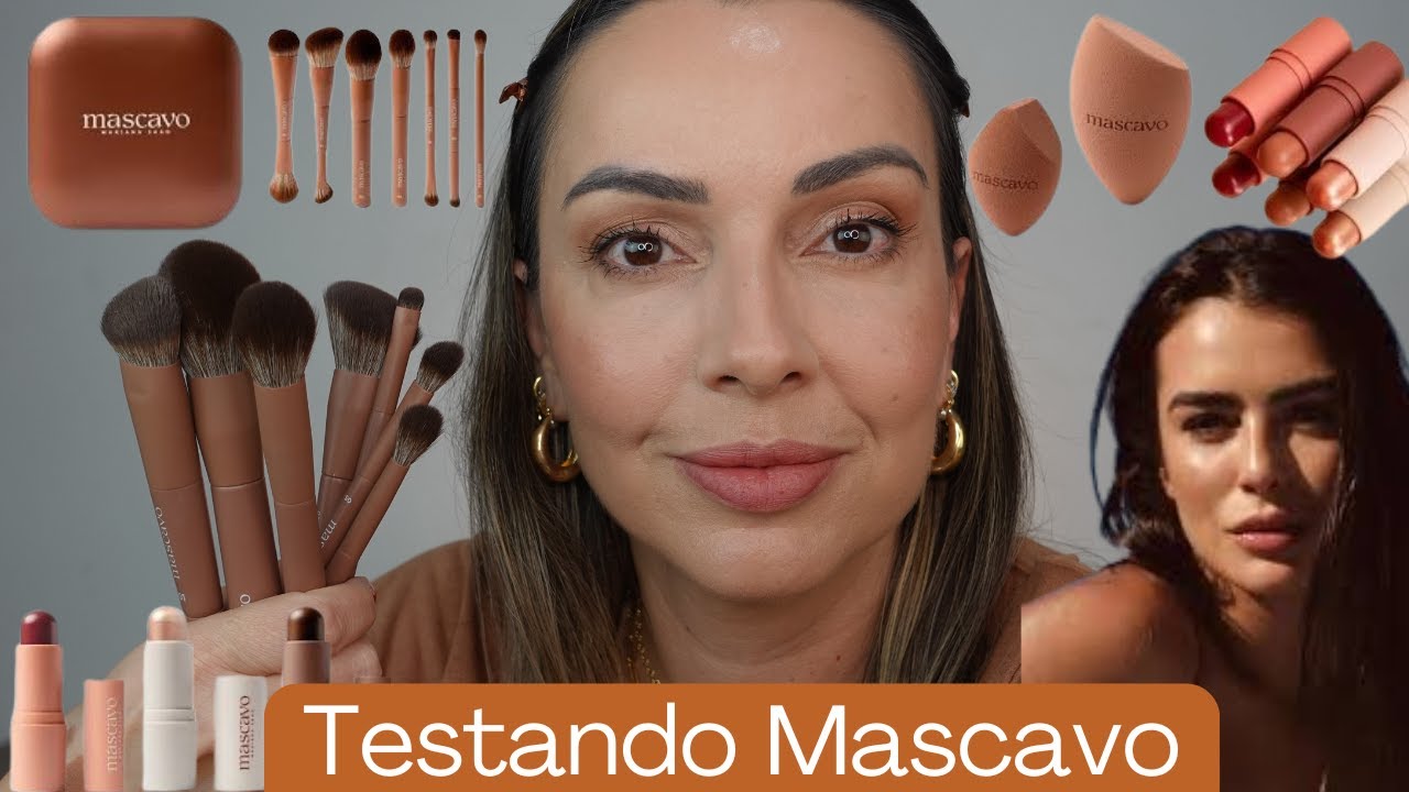 MASCAVO - TODOS OS PINCÉIS, BLUSH, BRONZER, ILUMINADOR E CONTORNO