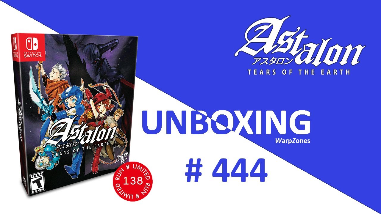 Unboxing / Déballage # 444 Astalon: Tears Of The Earth Collector's Edition (Limited Run)