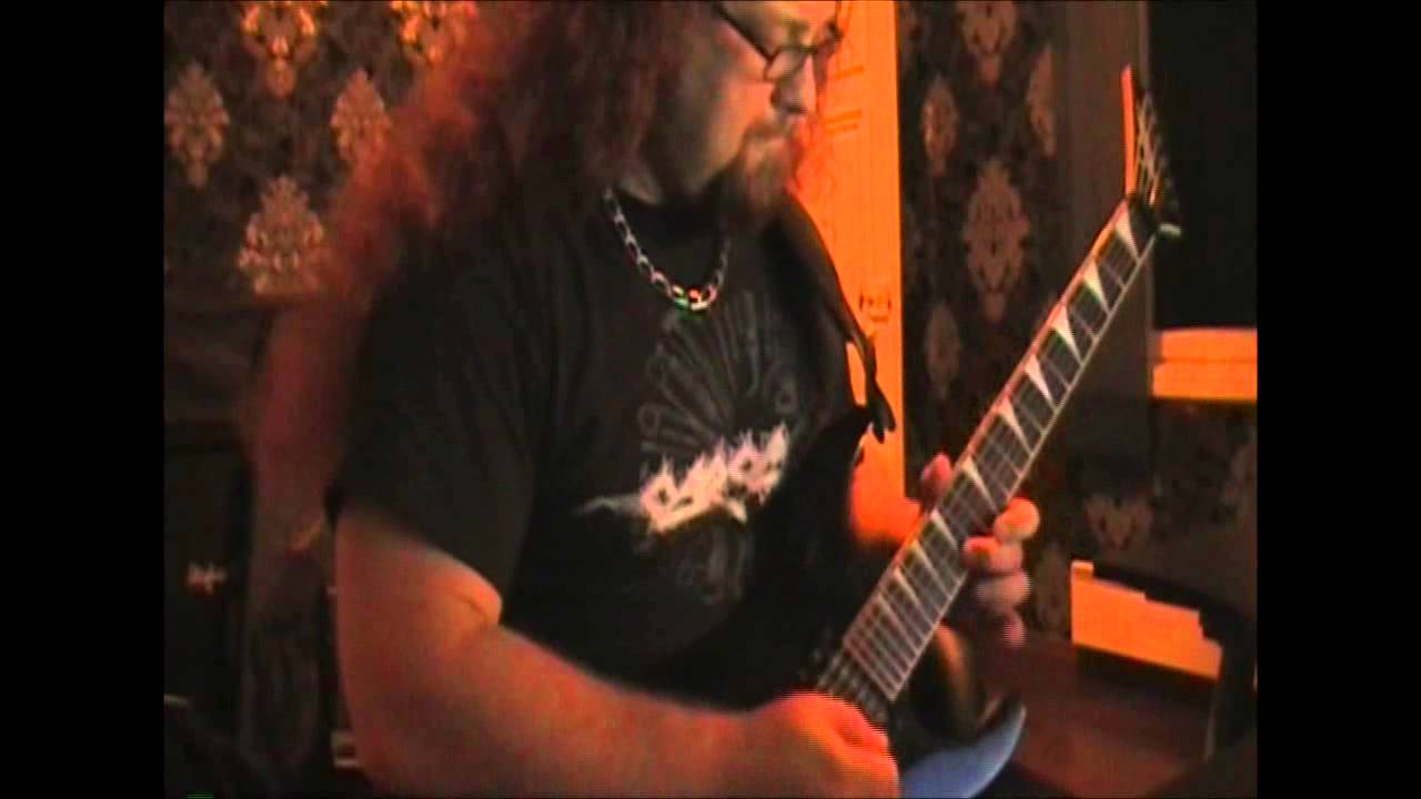 Kalmisto 2015 EP Guitar Solo clip Petri Ilvonen