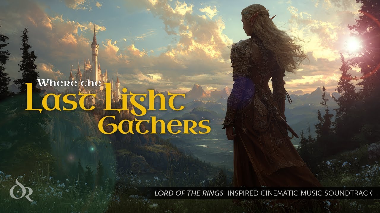 Where the Last Light Gathers | Cinematic Fantasy Soundtrack Inspired by Middle-earth