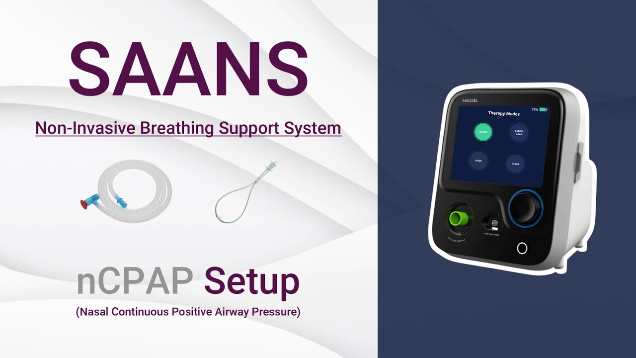 SAANS -  nCPAP Mode Setup & Guide