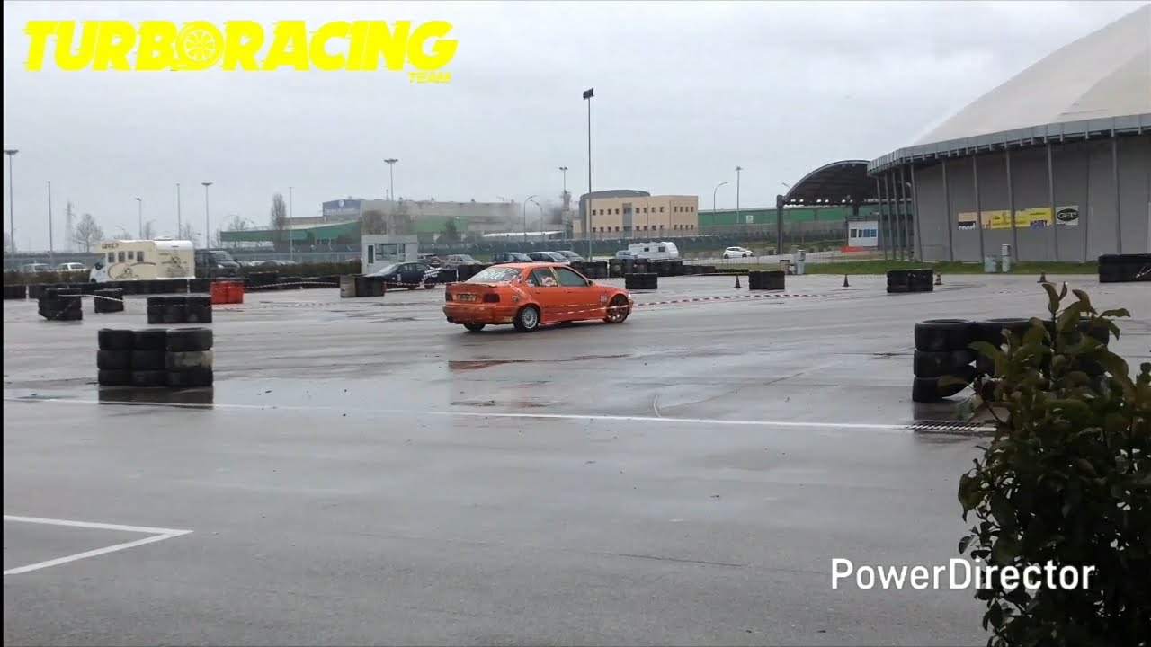 XTREME CORSE E AMICI IN DRIFT (3) ADRIA 18 FEBBRAIO 2018 CELADIN LORIS BMW 318i E36