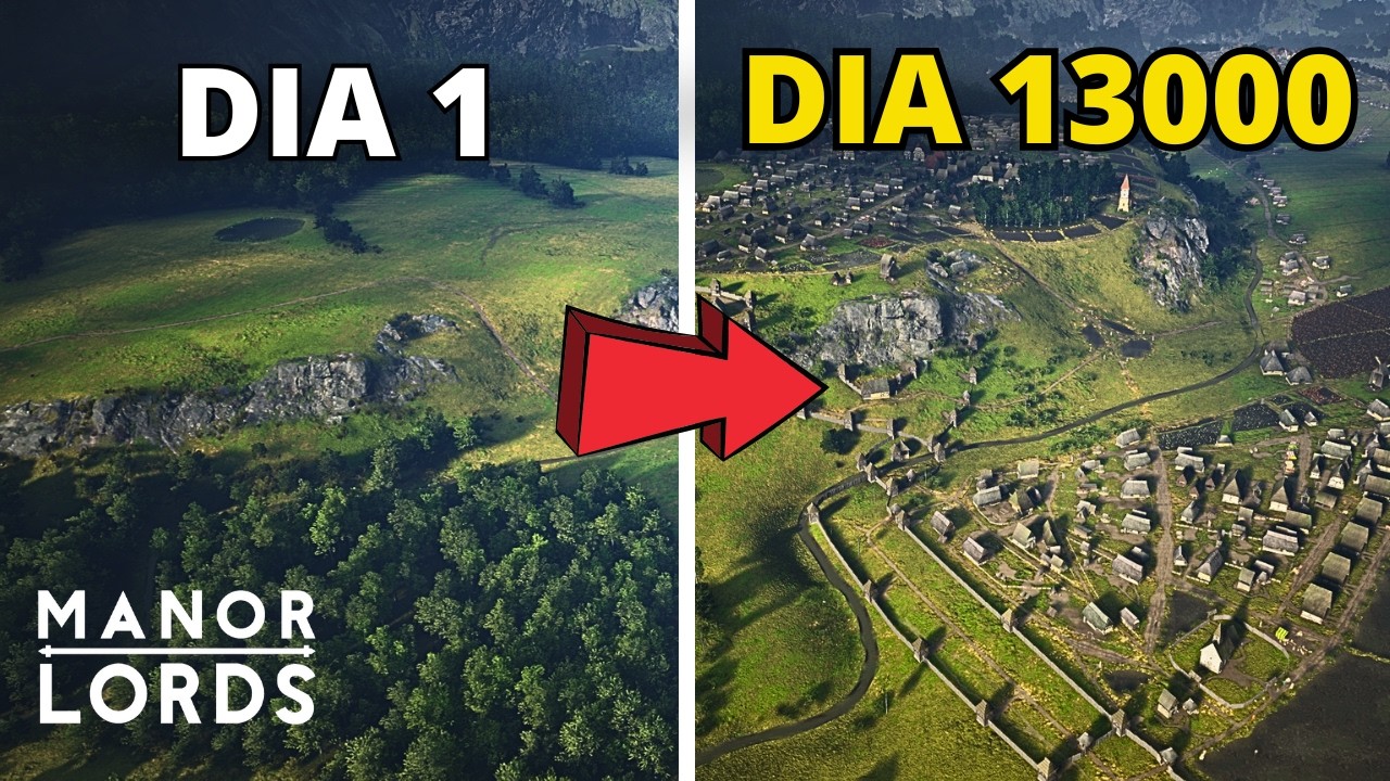 Manor Lords – Así se ve la Ciudad Fortificada DEFINITIVA | Paso de Rodin Ep.19