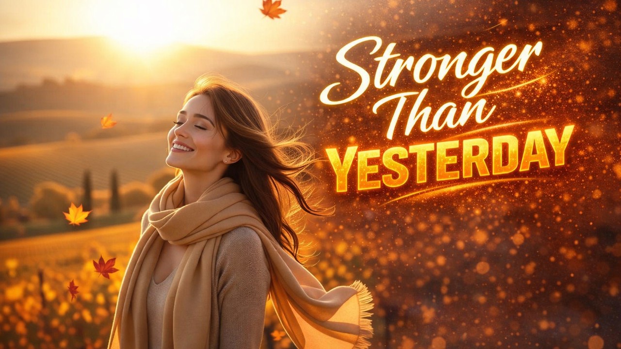 Stronger Than Yesterday 🌤️ | Piano Pop Youth Anthem | Inspirational Motivation
