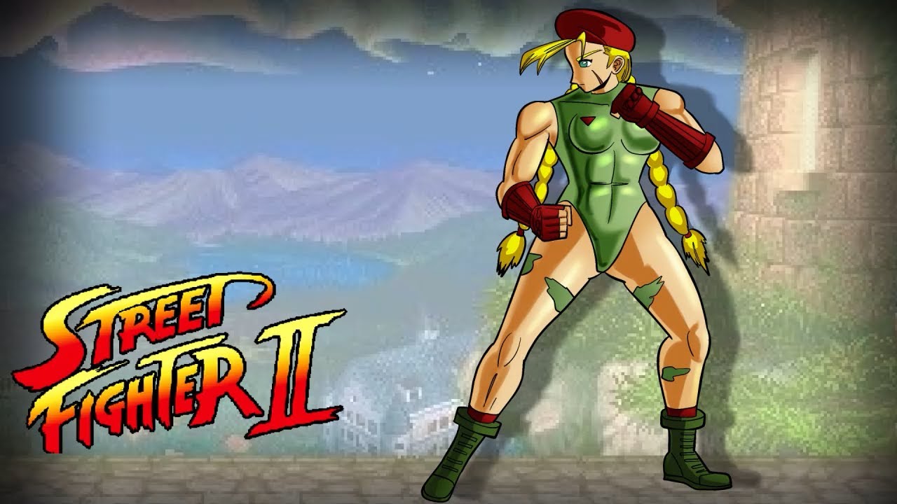 Street Fighter Character Drawing - Cammy Time Lapse