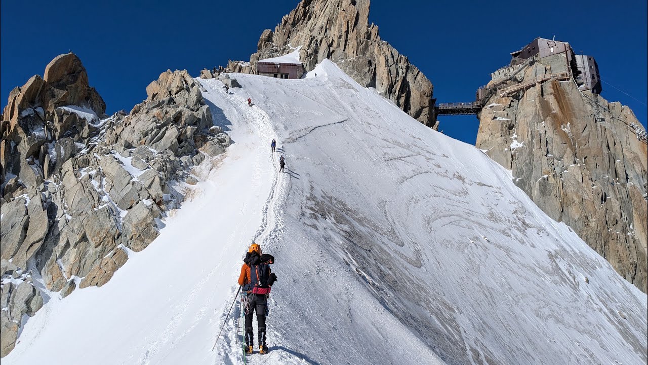 First Trip to High Alps! Gran Paradiso and Cosmique Ridge on Mont Blank Massiv.