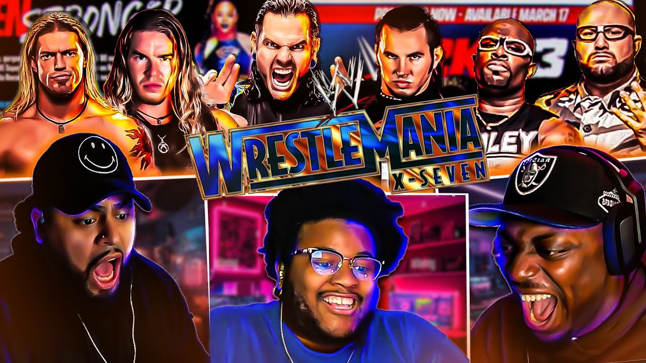 We Recreated WrestleMania 17 - TLC Match II In WWE 2K23 ( Hardy Boyz Vs Dudley Brothers Vs E&C)