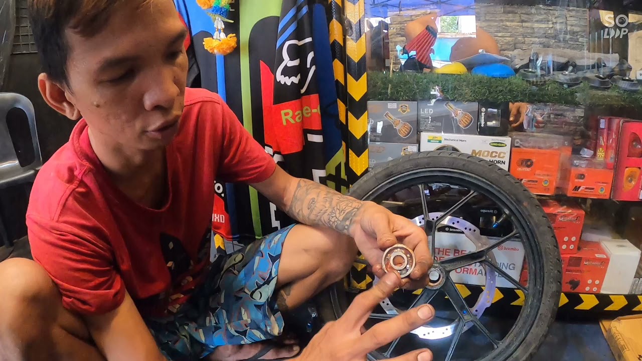 paano magpalit ng bearing?  ( raider r150) 