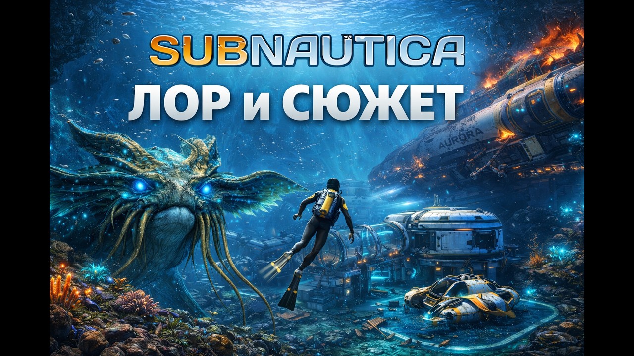 Subnautica. Лор и пересказ сюжета.
