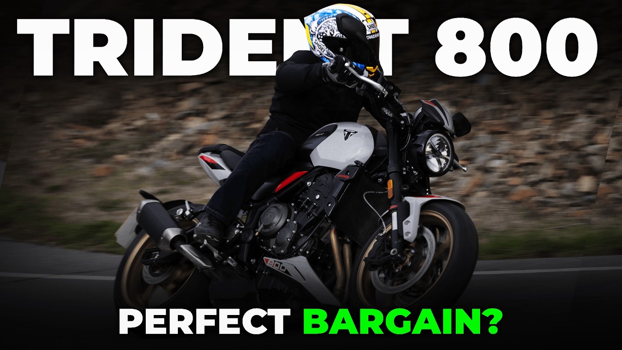 Мотоцикл Triumph без обтекателей за 9000 фунтов стерлингов | Обзор Trident 800 | Адам Чайлд