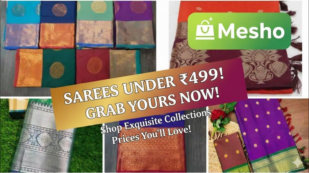 new saree collection #meeshohaul 