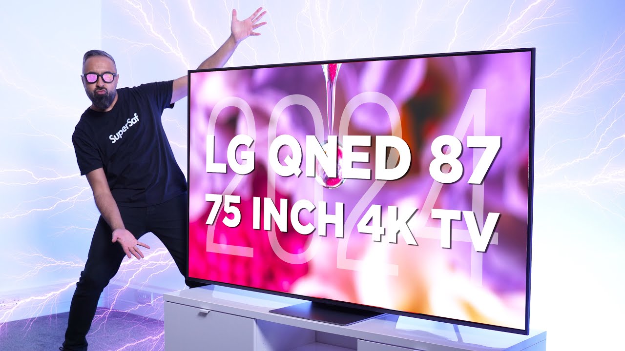 Новый 75-дюймовый телевизор LG QNED87 4K 2024 года — распаковка и впечатления