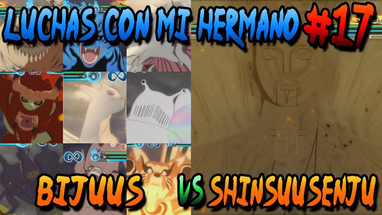 Bijuus VS Shinsuusenju | Naruto Storm Revolution