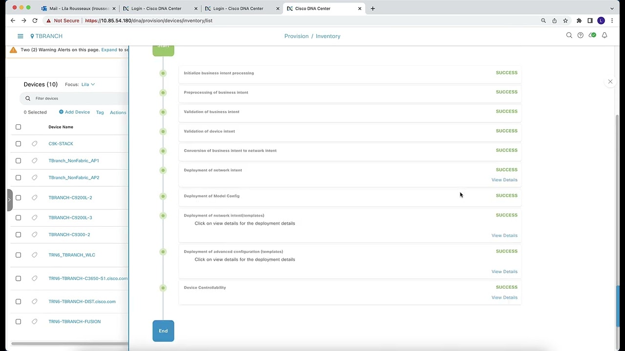 Modern Switching Operations using Cisco DNA Center - Demo 1