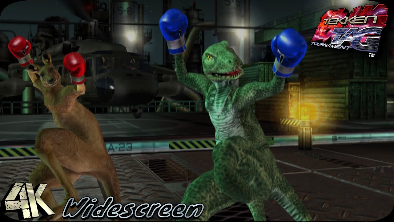 Alex & Roger | Tekken Tag Tournament(Ps2) Pcsx2 widescreen 4K Gameplay