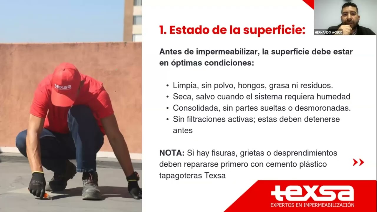 19 02 26 APRENDA A IMPERMEABILIZAR DE FORMA PRÁCTICA Y EFICAZ - TEXSA