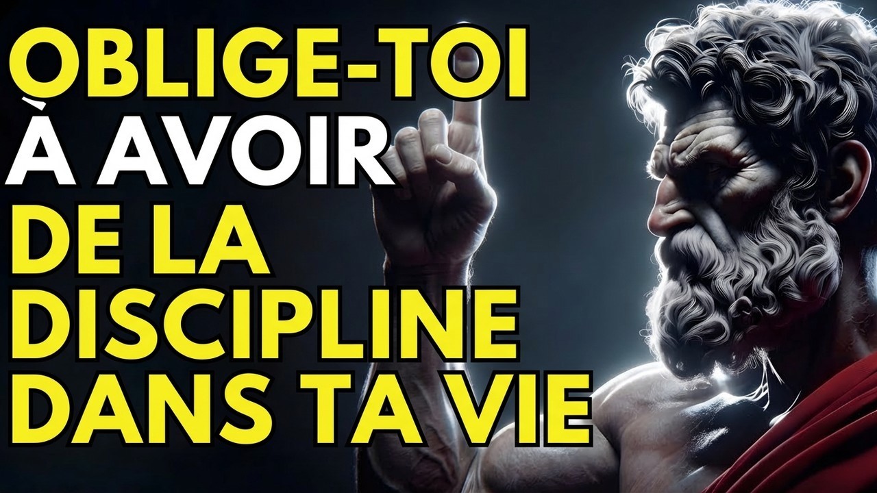 FORCE-TOI À ÊTRE CONSTANT ET FAIS DES CHOSES DIFFICILES | Stoïcisme