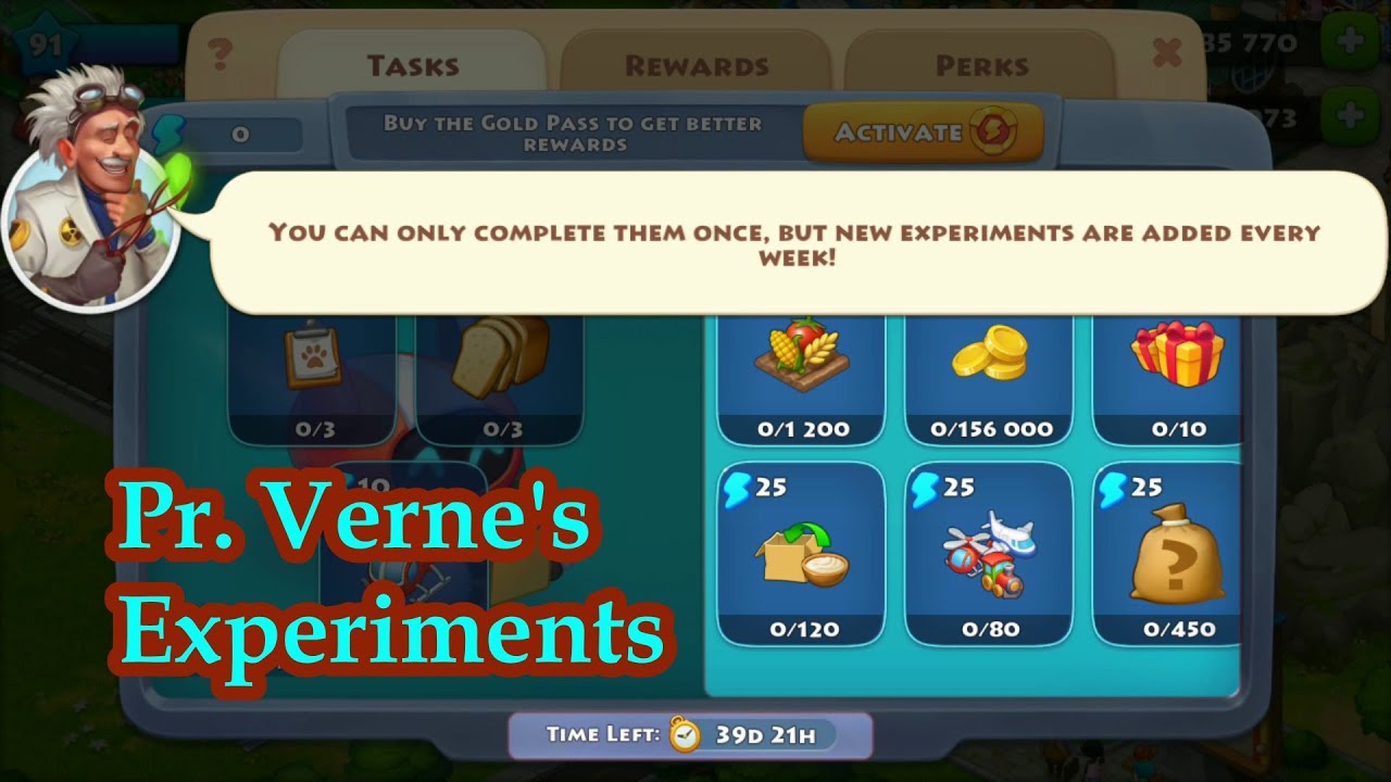 TOWNSHIP - Professor's Experiments (July, 2020)