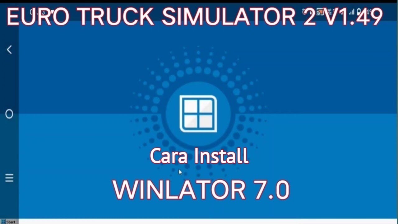 Install (Winlator 7.0) Euro Truck Simulator 2#android #eurotrucksimulator2 #bus