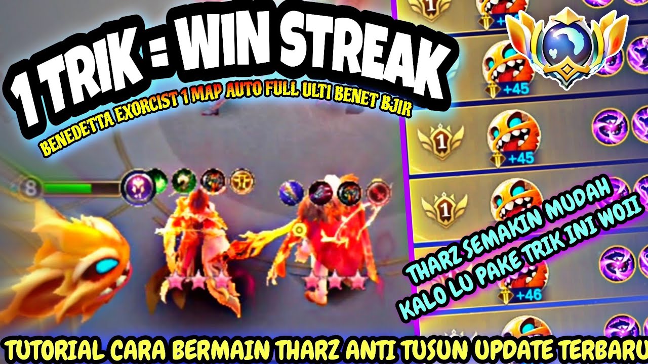 1 TRIK = WIN STREAK !!! KASTA HERO TERKUAT UPDATE TERBARU BENEDETTA EXORCIST - MCGG