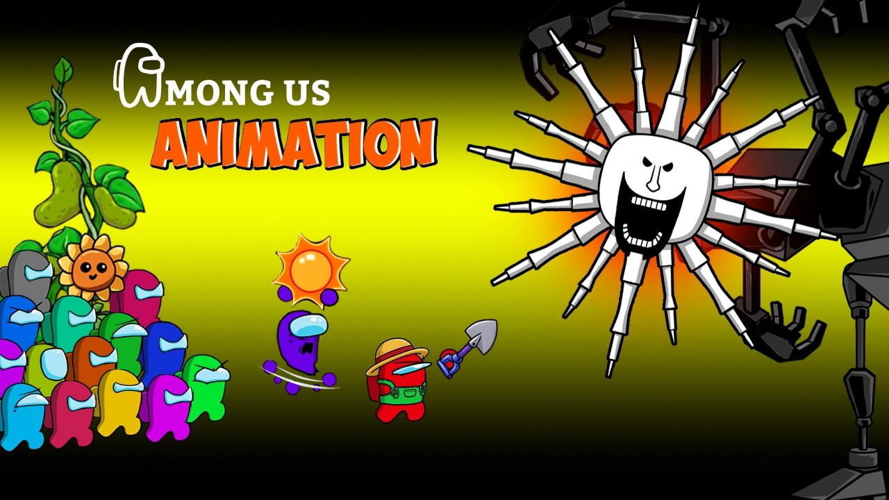 [어몽어스 Among Us] The SUN MAN Evolution in Minecraft Mode - AMONG US FUNNY ANIMATION